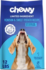 Chewy Limited Ingredient Venison & Sweet Potato Recipe Grain-Free Dry Dog Food (FORMERLY AMERICAN JOURNEY), 12-lb bag