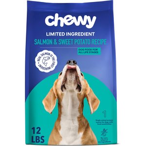 Chewy Limited Ingredient Salmon & Sweet Potato Recipe Grain-Free Dry Dog Food (FORMERLY AMERICAN JOURNEY), 12-lb bag