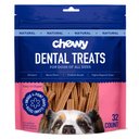 Chewy Made Natural Bacon Flavor Dental Chew Dog Treats (FORMERLY TRUE ACRE FOODS), 32 count