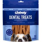 Chewy Natural Original Flavor Dental Chew Dog Treats (FORMERLY TRUE ACRE FOODS), 32 count