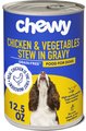 Chewy Stews Chicken & Vegetables in Gravy Grain-Free Canned Dog Food (FORMERLY AMERICAN JOURNEY), 12....