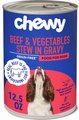 Chewy Stews Beef & Vegetables in Gravy Grain-Free Canned Dog Food (FORMERLY AMERICAN JOURNEY), 12.5-o...
