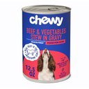 Chewy Stews Beef & Vegetables in Gravy Grain-Free Canned Dog Food (FORMERLY AMERICAN JOURNEY), 12.5-oz can, bundle of 24 