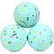 Show in main carousel: Body Glove Tough Ball Dog Toy, Teal Confetti, 3 count, 3-in slide 1 of 7