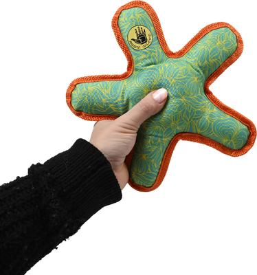 Show full view: Body Glove Tough Toss Star Dog Toy, Orange slide 4 of 6