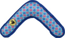 Body Glove Tough Toss Boomerang Dog Toy, Blue