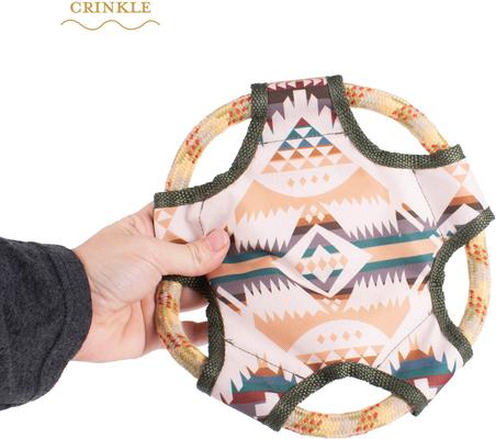 Show full view: Pendleton Flying Disc Rope Dog Toy, One-Size slide 4 of 7