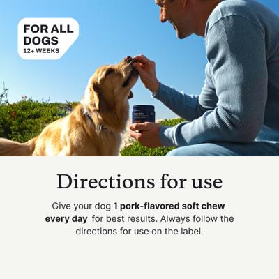 Show full view: PetLabCo. Allergy Immune Probiotic Chew Allergy Supplement for Small Dogs, 30 count slide 8 of 9