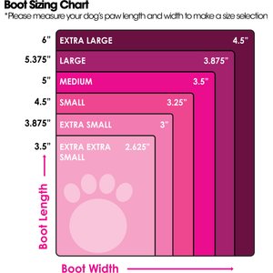 PetRageous Designs Glacier Snug Dog Boot, Black, Large