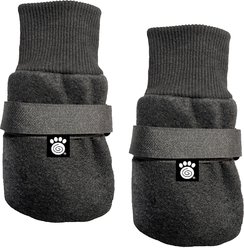 PetRageous Designs Glacier Snug Dog Boot, Black, X-Large