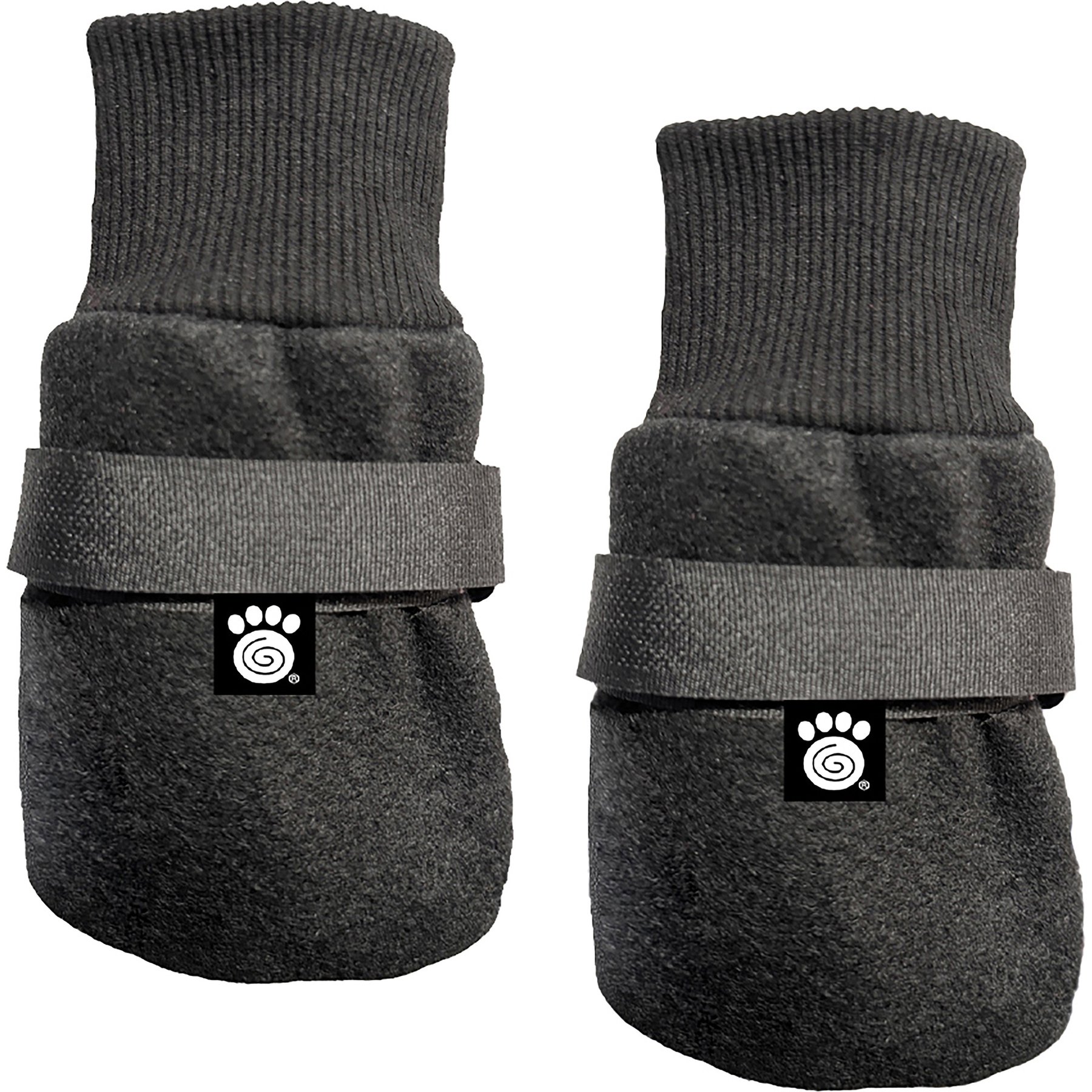 PetRageous Designs Glacier Snug Dog Boot, Black, Large