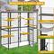 Show in main carousel: LovMor Metal Catio Outdoor Waterproof Roof Cat Enclosure with Platforms & Hammocks, 70.1 x 21.65 x 61-in, Grey slide 4 of 9