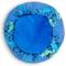 Show in main carousel: Buckle-Down Disney Stitch & Scrump Poses Donut Pillow Dog Bed, Blue/Lavender, 18.5 x 18.5-in slide 4 of 4