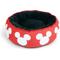 Show in main carousel: Buckle-Down Disney Mickey Mouse Ears Icon Donut Pillow Dog Bed, Red, 18.5 x 18.5-in slide 1 of 3