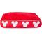 Show in main carousel: Buckle-Down Disney Mickey Mouse Ears Icon Rectangle Gusset Pillow Dog Bed, Red/White, 34 x 24-in slide 1 of 3