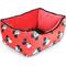 Show in main carousel: Buckle-Down Disney Mickey Mouse Expressions Scattered Cuddler Pillow Dog Bed, Red, 20 x 15-in slide 2 of 4