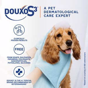 Douxo S3 PYO Antiseptic Antifungal Chlorhexidine Dog & Cat Wipes 30 count