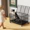 Show in main carousel: Xbrigh Double-Door Dog Crate, Black, 38 inch slide 7 of 9