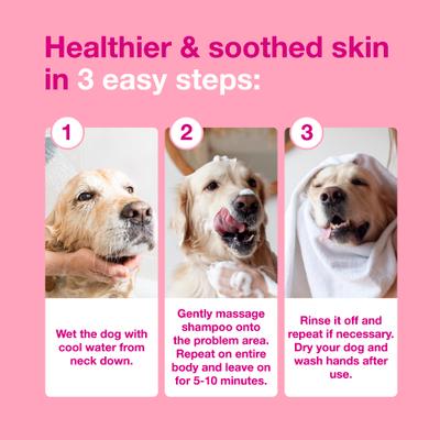 Show full view: Douxo S3 CALM Soothing Itchy, Hydrated Skin Dog & Cat Shampoo, 6.7-fl oz bottle slide 7 of 11