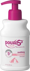 Douxo S3 CALM Soothing Itchy, Hydrated Skin Dog & Cat Shampoo, 6.7-fl oz bottle