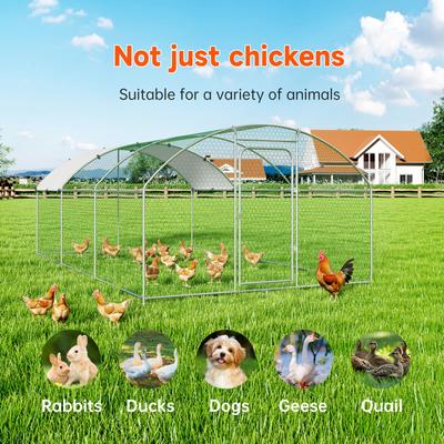 Show full view: Xbrigh Large Dome Covered Outdoor Dog Kennel, 19.7 x 10 x 6.4-ft slide 9 of 10