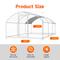 Show in main carousel: Xbrigh Large Dome Covered Outdoor Dog Kennel, 19.7 x 10 x 6.4-ft slide 8 of 10
