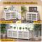 Show in main carousel: Xbrigh Double-Door Furniture Style Side Table Dog Crate, White, Large: 42 inch slide 6 of 10