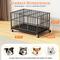 Show in main carousel: Xbrigh Double-Door Dog Crate, Black, 38 inch slide 6 of 9