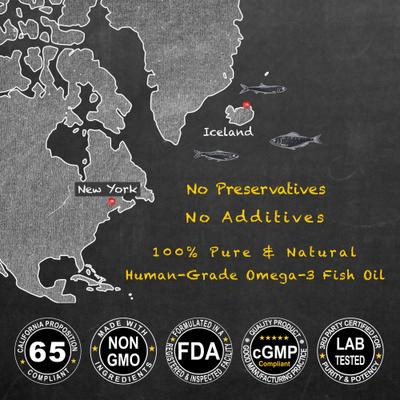 Show full view: Deluxe Naturals Wild-Caught Omega-3 Fish Oil Mackerel & Sardine Liquid Skin & Coat Supplement for Dogs & Cats, 16-fl oz bottle slide 7 of 11