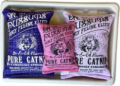 Dr. Pussums Pounce Pack Gift Set Chasers Cat Toy with Catnip, 3 count, Pink/Purple