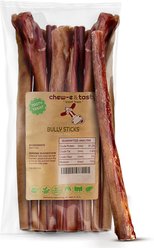 chew-e & tasty 12-inch Jumbo Bully Sticks Dog Treats, 5 count