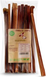 chew-e & tasty 12-inch Standard Bully Sticks Dog Treats, 10 count