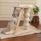 Show in main carousel: Fairela Multi-Function 23.6-in Hemp Cat Scratching Post with Platform & Ramp, Beige slide 5 of 9