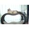 Show in main carousel: Fairela Double Curved Cardboard 19.5-in Recycled Materials Cat Scratching Bed, Brown slide 3 of 8