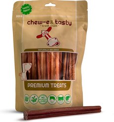 chew-e & tasty 6-inch Standard Bully Sticks Dog Treats, 10 count slide 1 of 6