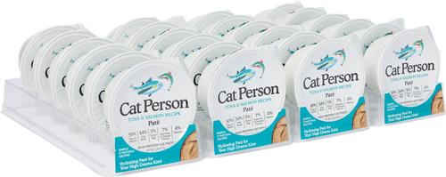 Show full view: Cat Person by Weruva Tuna & Salmon Grain-Free Pate Wet Cat Food, 2.75-oz cup, case of 24 slide 4 of 6