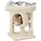 Show in main carousel: Yaheetech 23.5-in 2-Level Cat Tree Condo, Beige slide 2 of 6