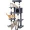 Show in main carousel: Yaheetech 63-in Cat Tree Cat Tower with Scratching Posts, Dark Gray slide 3 of 7