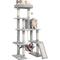 Show in main carousel: Yaheetech 63-in Cat Tree Cat Tower with Scratching Posts, Light Gray slide 3 of 7
