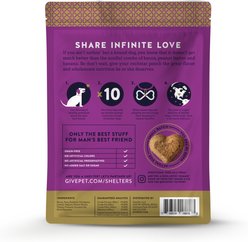 GivePet Doghouse Rock Grain-Free Bacon, Peanut Butter & Banana Flavored Crunchy Dog Treats, 11-oz bag slide 2 of 2