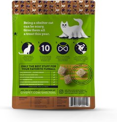 GivePet Halloween Purr-ty High Protein Chicken Freeze-Dried Cat Treats, 1.25-oz bag slide 2 of 2