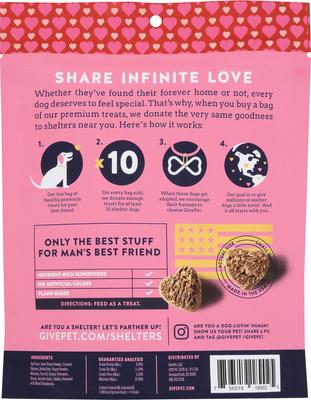 Show full view: GivePet Spice Yogurt Human Grade Soft & Chewy Dog Treats, 6-oz bag slide 3 of 3