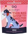GivePet Spice Yogurt Human Grade Soft & Chewy Dog Treats, 6-oz bag