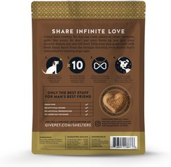 GivePet Ranch Hand Grain-Free Bison, Potato & Carrot Flavored Crunchy Dog Treats, 11-oz bag slide 2 of 2