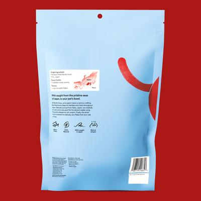 Show full view: Bonito House Umami Treats Single Ingredient Premium Bonito Flakes Grain-Free Cat Food Topper, 4-oz slide 4 of 10