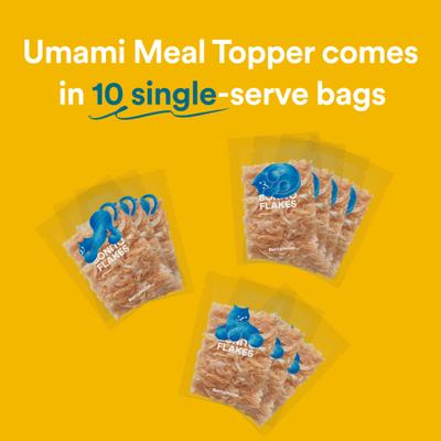 Show full view: Bonito House Umami Extra-Rich Blend Bonito Flakes Grain-Free Cat Food Topper, 0.7-oz, case of 10 slide 6 of 10