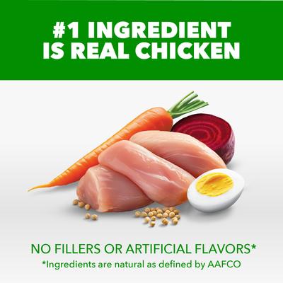 Show full view: Iams Proactive Health Adult Chicken & Whole Grain Recipe Small Breed Dry Dog Food, 5-lb bag slide 4 of 10