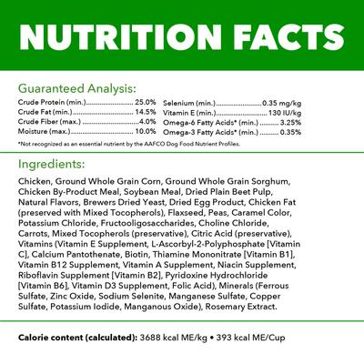 Show full view: Iams Proactive Health Adult Minichunks Chicken & Whole Grain Recipe Dry Dog Food, 5-lb bag slide 7 of 10