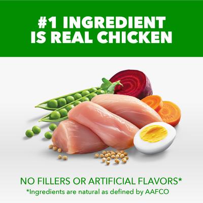 Show full view: Iams Proactive Health Adult Minichunks Chicken & Whole Grain Recipe Dry Dog Food, 5-lb bag slide 4 of 10