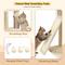 Show in main carousel: Globlazer 78-inch Tall Sturdy Indoor Cat Tree, Beige slide 6 of 8